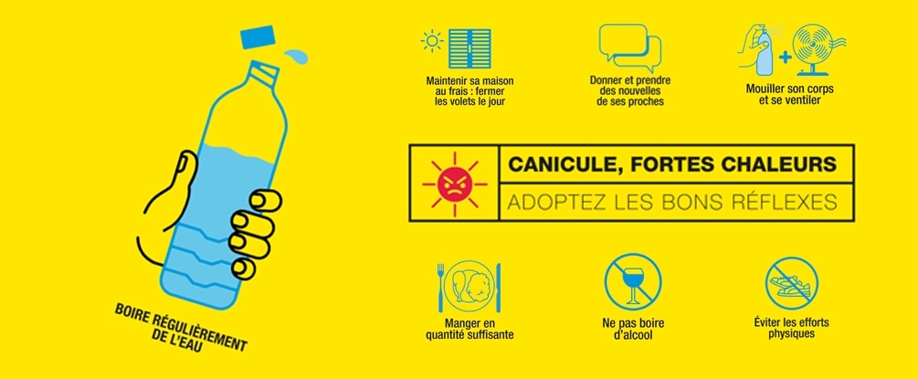 CANICULE, FORTES CHALEURS